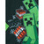 Minecraft Boy's Creeper Mob, TNT Block Long-Sleeved Soft Pajama Set