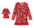 Here Comes Santa Paws Girl's Christmas Dog Nightgown, Doll Gown Set, Size 5/6