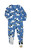 Carter's Toddler Boy's Cow Animal Print Blue Fleece Footed Pajama Sleeper | Little Dreamers Pajamas