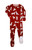 Carter's Girl's Burgundy Spotted Dog Print Cotton Footed Sleeper