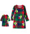 The Grinch Toddler Girl's Plaid Fleece Christmas Nightgown Doll Gown | Little Dreamers Pajamas