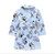 Bluey and Friends Toddler Boy's Blue Soft Fleece Bathrobe, Character Robe