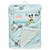 Disney Baby Mickey Mouse Blue Fleece Sherpa Character Print Blanket, 30" X 40"