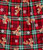 Rudolph Toddler Girl's Christmas Plaid Red Flannel Holiday Nightgown Size 3T