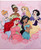 Disney Princess Toddler Girl's Multi Princesses Pink Soft Character Pajama Set