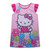 Hello Kitty Girl's Pink Floral Flutter Sleeve Nightgown, Gown | Little Dreamers Pajamas