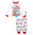 Paw Patrol Toddler Boy's Christmas Holiday Soft Velvety Polyester Pajama Set | Little Dreamers Pajamas