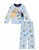 Bluey and Bingo Boy's Fleece Hooded Blue Bathrobe and Pajama Set, Size 6