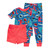 Sesame Street Toddler Boy's Elmo and Cookie Monster 3-Piece Pajama Set