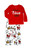 Carter's Girl's 'On Santa's Nice List Christmas Holiday Fleece Pajama Set | Little Dreamers Pajamas