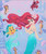 Disney Girl's Ariel, Sebastian and Flounder Character Beach Towel, 28" X 58" Disney Girl's Ariel, Sebastian and Flounder Character Beach Towel, 28" X 58"