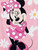 Disney Minnie Mouse Floral Pink Character Beach Towel, 28" X 58" Disney Minnie Mouse Floral Pink Character Beach Towel, 28" X 58"