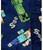 Minecraft Boy's Steve and Creeper Mob Blue Plush Fleece Bathrobe, Robe Minecraft Boy's Steve and Creeper Mob Blue Plush Fleece Bathrobe, Robe