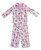 Hello Kitty Halloween Pumpkins Girl's Print Pink Flannel Pajama Set | Little Dreamers Pajamas