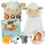 Noah's Ark Baby Gift Set w/Board Book, 30" X 30" Towel and Animal Squirt Toys Noah's Ark Baby Gift Set w/Board Book, 30" X 30" Towel and Animal Squirt Toys