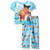 Daniel Tiger Toddler Girl's Short-Sleeved Colorful Character Pajama Set | Little Dreamers Pajamas