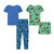 Jurassic World Boy's 4-Piece Carnivore Hunt T-Rex Dinosaur Pajama Set Jurassic World Boy's 4-Piece Carnivore Hunt T-Rex Dinosaur Pajama Set