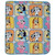 Bluey, Bingo and Friends Lightweight Soft Fleece Travel Blanket, 40" X 50"