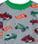 Hot Wheels Racing Cars and Logo Print Soft Long-Sleeved Boy's Pajama Set
