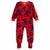 Spider-Man Toddler Boy's Superhero Print Red Soft Fleece Footed Pajama Sleeper