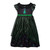 Wicked Elphaba Witch Toddler Girls Satinet and Tulle Black Nightgown, Size 2T | Little Dreamers Pajamas