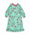 Care Bears Girl's Mint Green Christmas Holiday Flannel Nightgown, Gown | Little Dreamers Pajamas