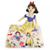 Snow White Girl's Character Plush Doll and Soft Minky Fleece Print Blanket Set
