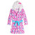 Hello Kitty Girl's Hooded Plush Soft Fleece Character Print Bathrobe, Robe | Little Dreamers Pajamas