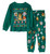 Paw Patrol Characters Toddler Boy's Christmas Holiday Soft Velour Pajama Set