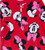 Minnie Mouse Toddler Girl's Soft Fleece Character Print Footed Pajama Sleeper