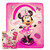 Disney Minnie Mouse 'Wow, Lovin' Life' Silky Soft Blanket Throw, 46" X 60"