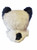 Beverly Hills Teddy Bear Co Shimmers Kitten, 9" Plush Black and White Cat