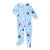 Bluey Toddler Stripes and Stars Bedtime Soft Fleece Footed Pajama Sleeper