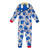 Sonic the Hedgehog Boy's Character Hooded Soft Fleece Pajama Sleeper, Union Suit
