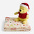 Winnie The Pooh Christmas Fleece Throw Blanket and Plush 12" Stuffed Pooh Toy