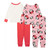 Disney Toddler Girl's Minnie Mouse and Cat Figaro 4-Piece Character Pajama Set