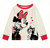 Disney Toddler Girl's Minnie Mouse and Cat Figaro 4-Piece Character Pajama Set
