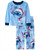 Disney Lilo and Stitch Toddler Boy's Santa Stitch Holiday Christmas Pajama Set | Little Dreamers Pajamas