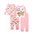 PAW Patrol Toddler Girl's Liberty, Skye and Everest 4-Piece Character Pajama Set