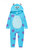 Monsters Inc. Sulley Toddler Kids One-Piece Costume Pajama, Hooded Romper | Little Dreamers Pajamas
