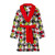 The Grinch Boy's Checkered Print Holiday Character Soft Fleece Bathrobe, Robe | Little Dreamers Pajamas