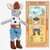 Levlovs Tiny Friends Cowboy Mouse with Bedding and Collectible Wild West Box | Little Dreamers Pajamas