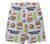Super Mario Boy's Bowser King of the Koopas Boy's Pajama Shorts Set, Size XS-4/5