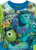 Monsters University Mike and Sulley Toddler Boy's Flannel Pajama Set, Size 3T