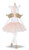 Twinkles the Tooth Fairy Unicorn ,14" Ballerina Plush with Tooth Keepsake Pocket