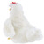 Henny the Hen Soft Plush White Chicken, 9" Farm Animal, Bearington Collection