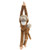 Wild Republic Hanging Squirrel Monkey with Baby, 20" Plush Set