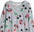 Minnie and Mickey Girl's Soft Velour Winter Holiday Nightgown and Doll Gown Set