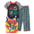 Justice League Superheroes United 3-Piece Pajama Set | Little Dreamers Pajamas