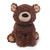 Gund Plush Netty Bear, Dark Chocolate Brown, 9.5 inches | Little Dreamers Pajamas